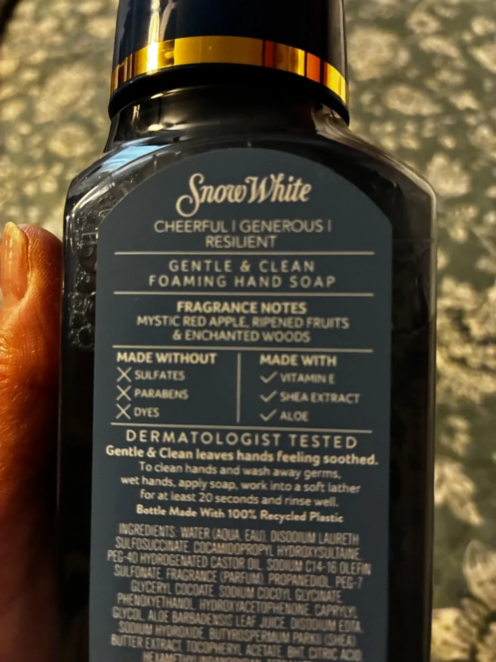 Disney Snow White 3 Pc Foaming Hand Soap - Picture 2 of 4